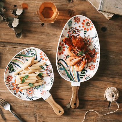 Nordic Ceramic Dinner Plate