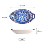 Binaural Ceramic Dish